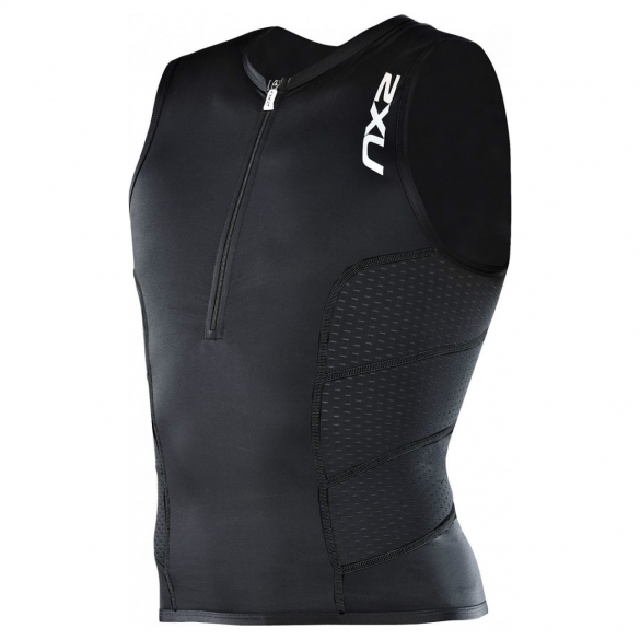 2XU Comp Tri Top Men`s MT1838a BLK/BLK 2XU MT 1838a